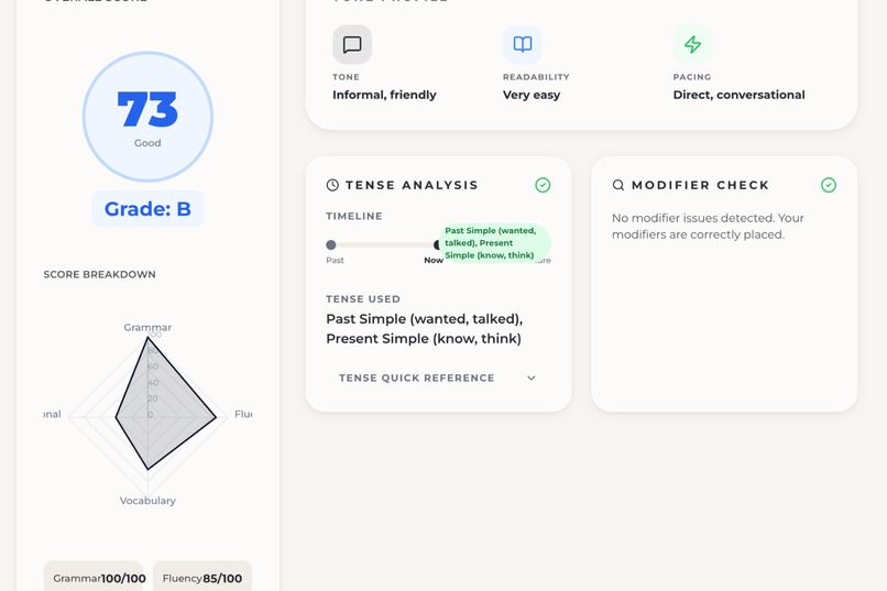 ARIA: Fix Your Grammar Live. – screenshot 4