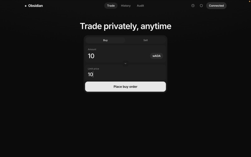 Obsidian – screenshot 1