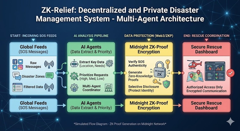 ZK-Relief: Private & Verified Disaster Management System – screenshot 1