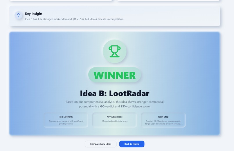 VentureCheck – screenshot 5