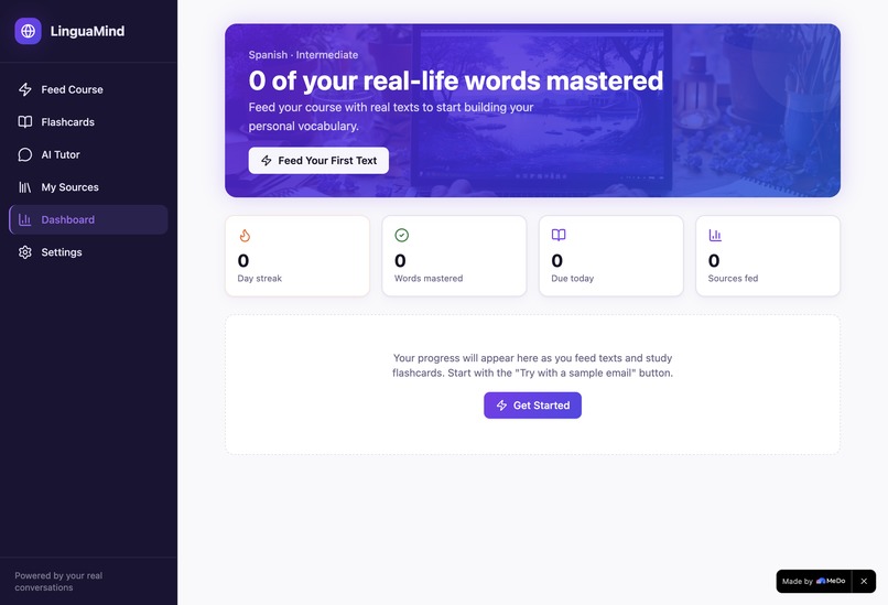 LinguaMind – AI Language Coach – screenshot 2