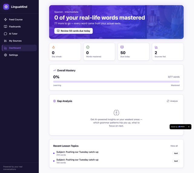 LinguaMind – AI Language Coach – screenshot 6