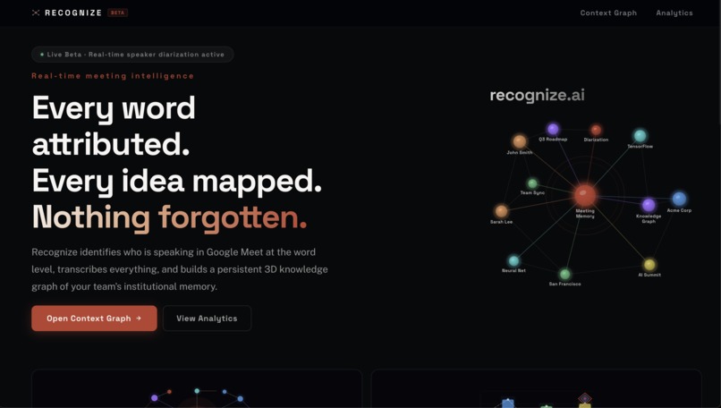 Recognize.AI – screenshot 1
