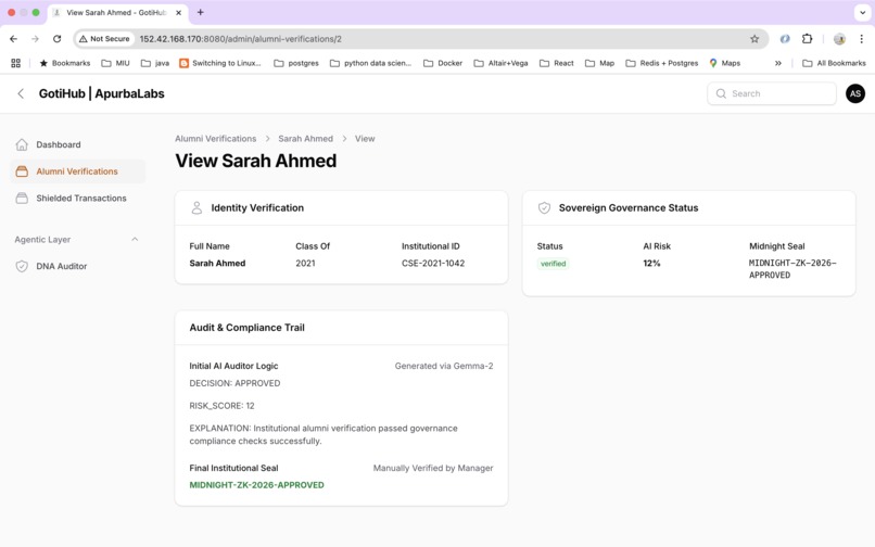 GotiHub AGL - Governance-First AI Workflows – screenshot 2