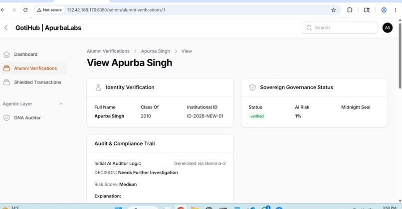 GotiHub AGL - Governance-First AI Workflows – screenshot 5
