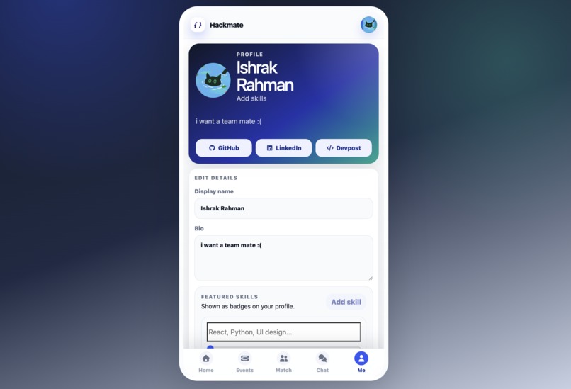 Hackmate – screenshot 1