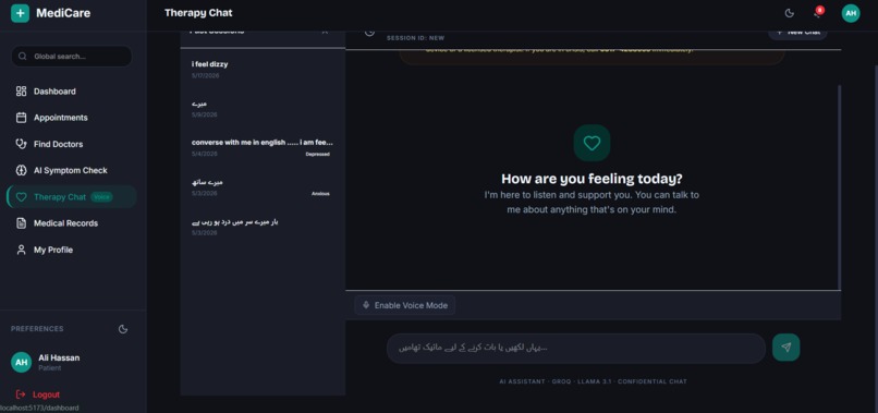 MediSync — AI-Powered Healthcare Management System – screenshot 1