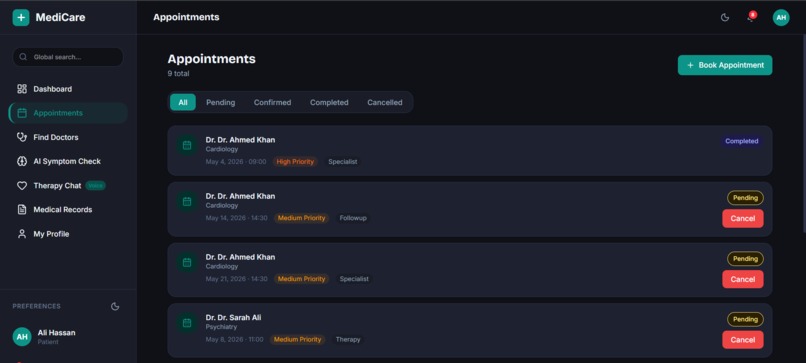 MediSync — AI-Powered Healthcare Management System – screenshot 3