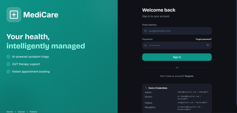 MediSync — AI-Powered Healthcare Management System – screenshot 5