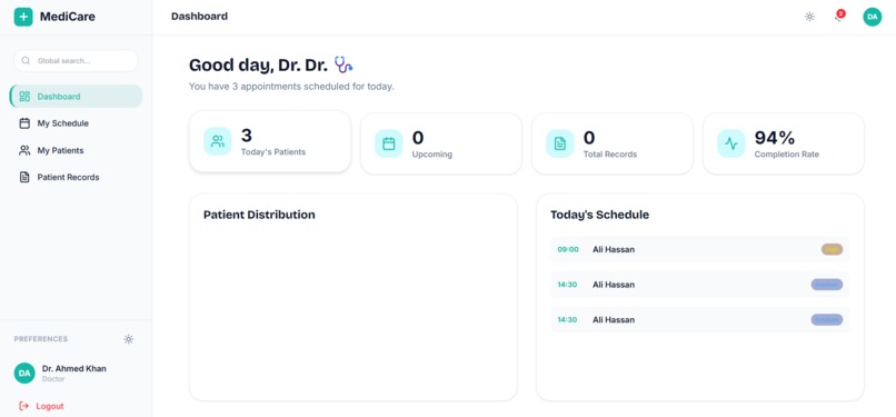 MediSync — AI-Powered Healthcare Management System – screenshot 6