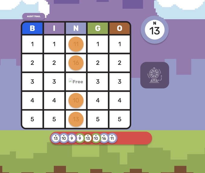 ZK-Bingo – screenshot 1