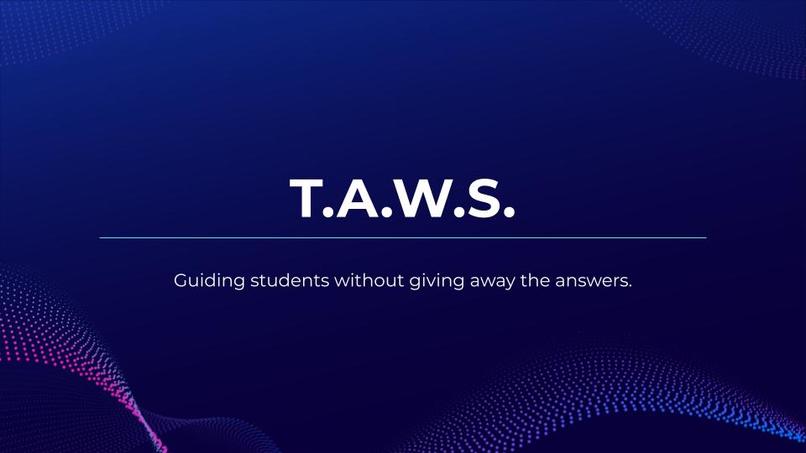 T.A.W.S – screenshot 1