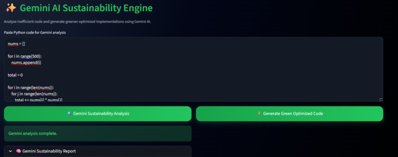 EcoCode AI – screenshot 2