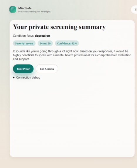 MindSafe - Private AI Mental Health Screening – screenshot 4