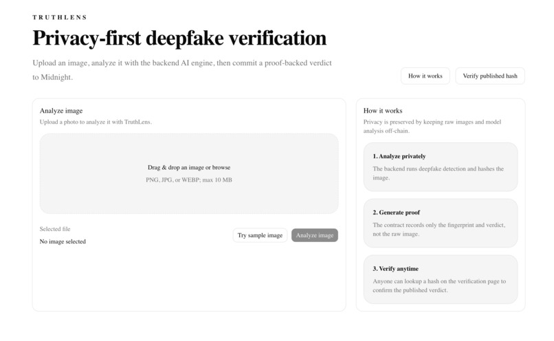 TruthLens – screenshot 1