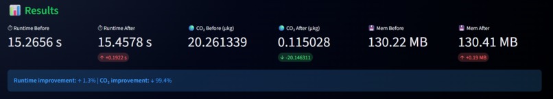 EcoCode AI – screenshot 4