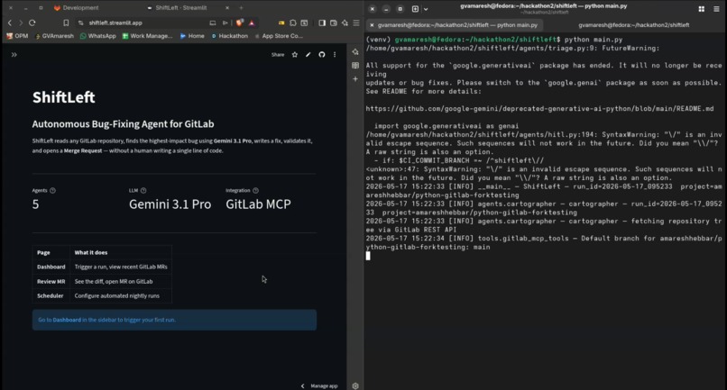 ShiftLeft – screenshot 1