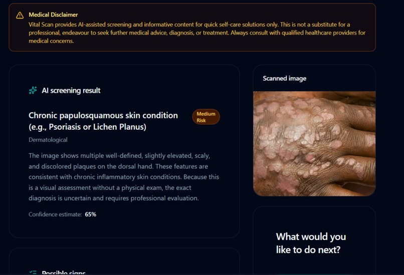 Vital Scan – screenshot 5