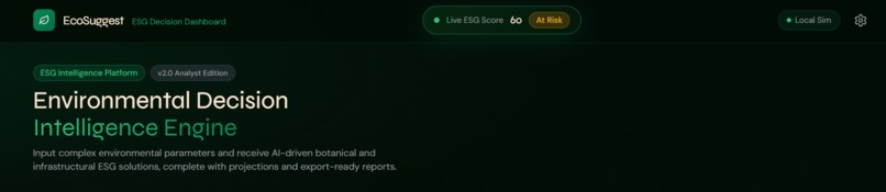 EcoSuggest – screenshot 1