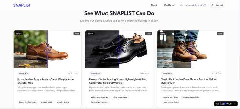 SNAPLIST – screenshot 2