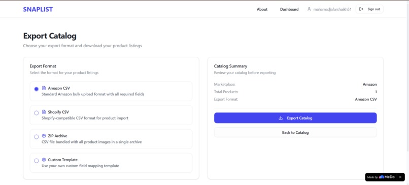 SNAPLIST – screenshot 6