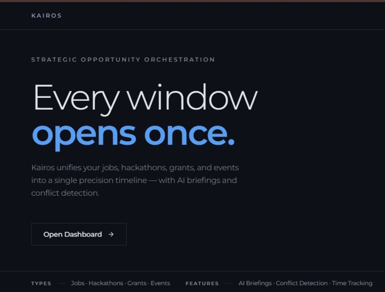 Kairos – screenshot 1