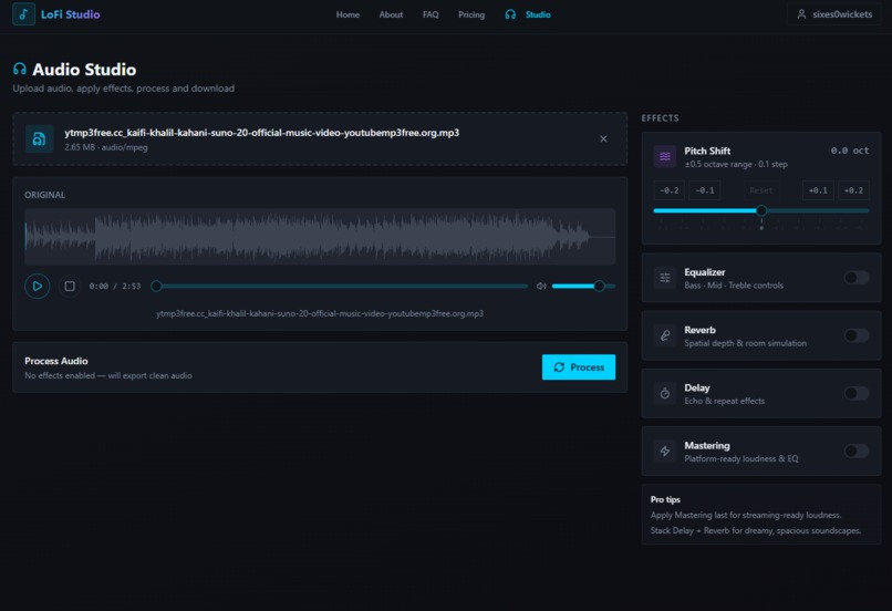 Lofi Studio – screenshot 1
