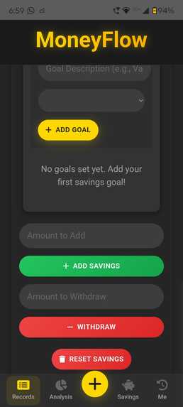 Money flow  – screenshot 7