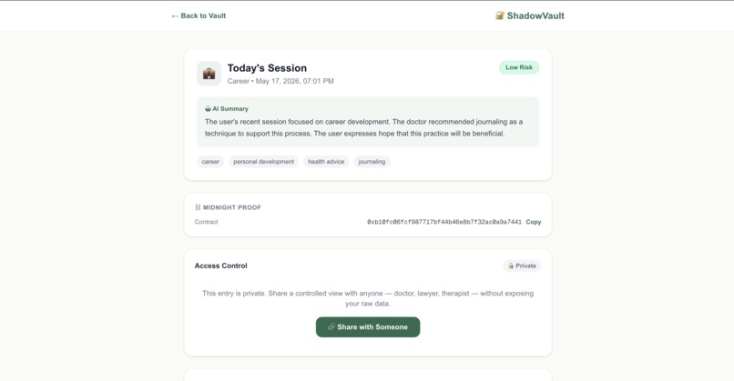 ShadowVault – screenshot 1