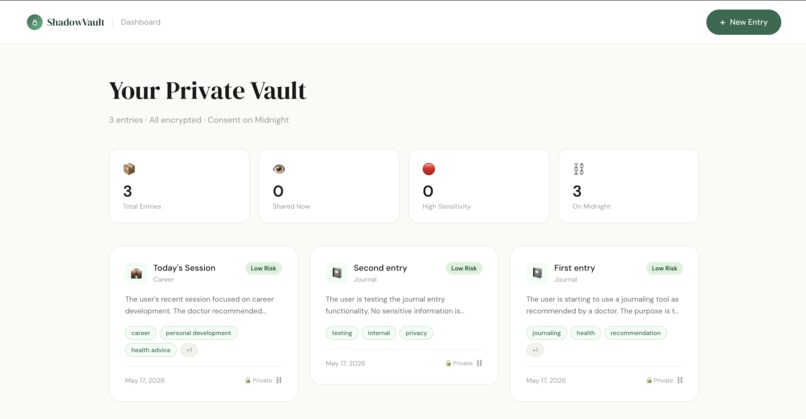 ShadowVault – screenshot 2