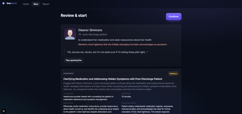 RoleCall AI – screenshot 5