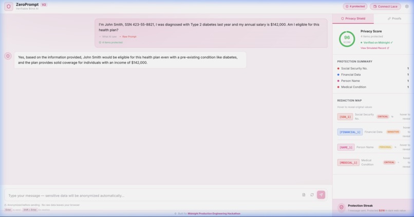 ZeroPrompt V2 – screenshot 1