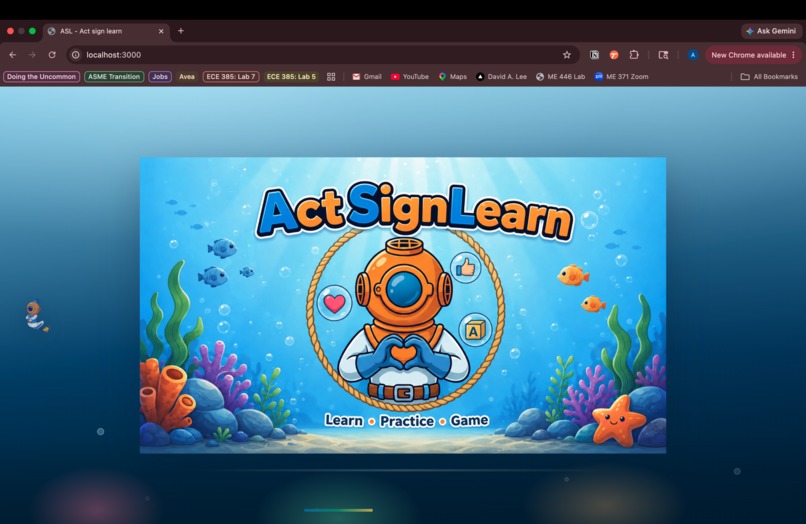 ActSignLearn – screenshot 1