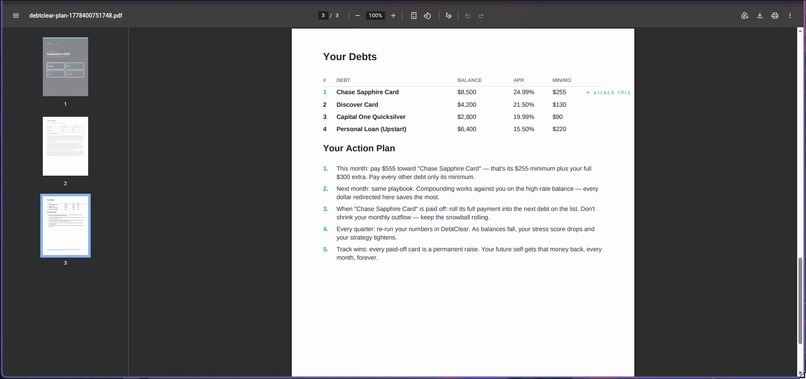 DebtClear – screenshot 12