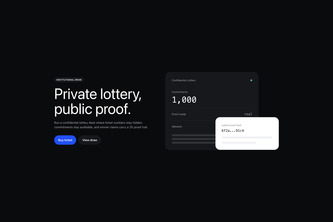 Confidential Lottery