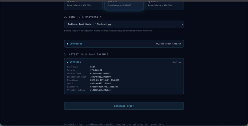 proofvault-zk – screenshot 2