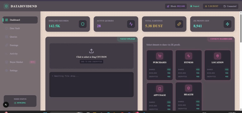 DataDividend – screenshot 5