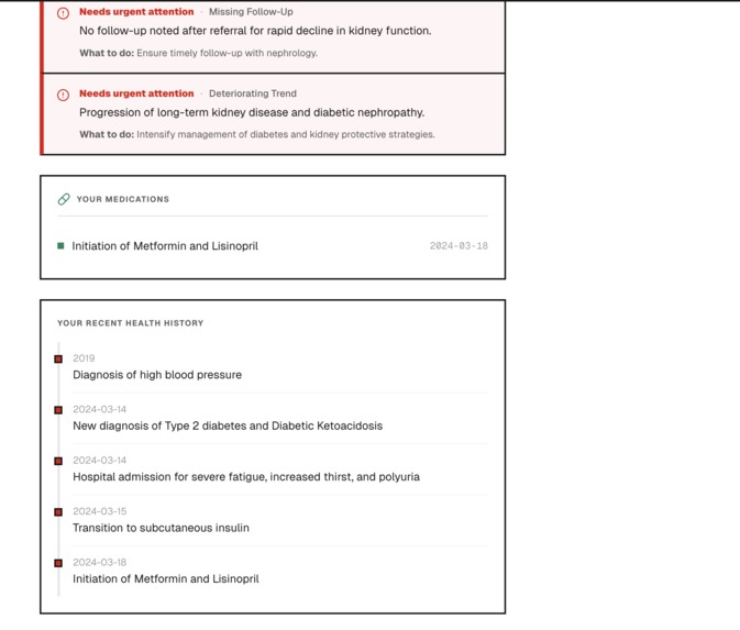 CareTrace OS – screenshot 2