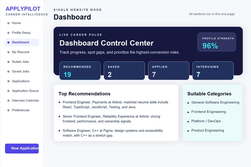 ApplyPilot – screenshot 1