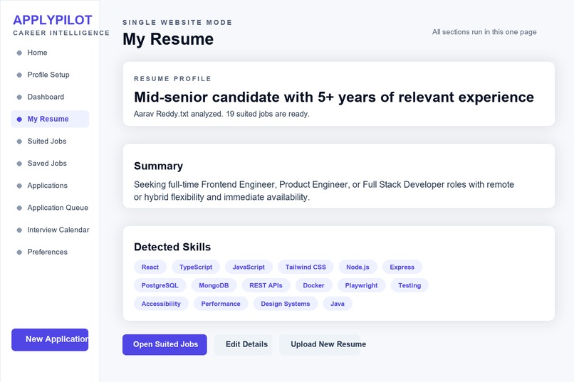 ApplyPilot – screenshot 2