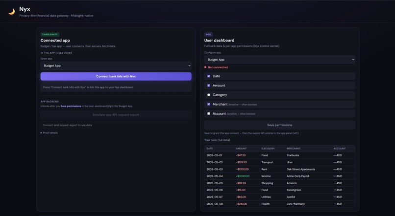 Nyx – screenshot 1
