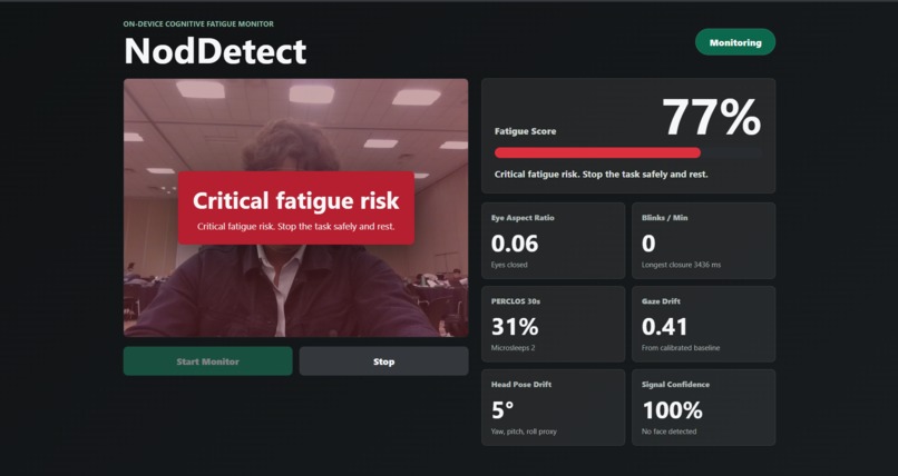 NodDetect – screenshot 2