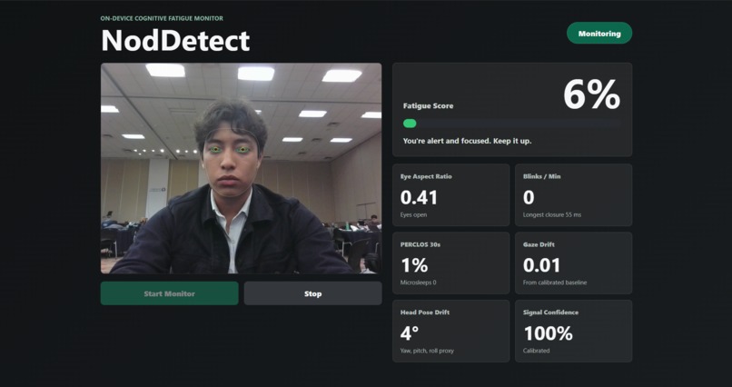 NodDetect – screenshot 1