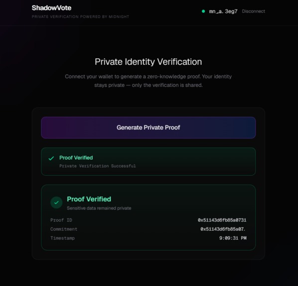 ShadowVote – screenshot 1