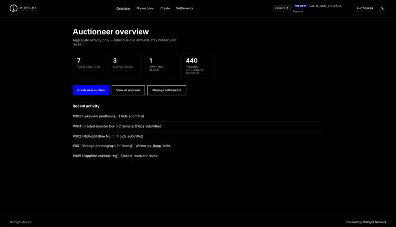 Midnight Auction  – screenshot 1