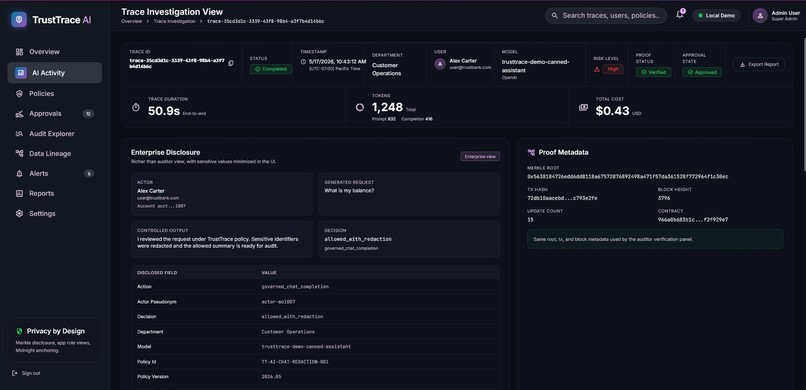 TrustTrace – screenshot 4