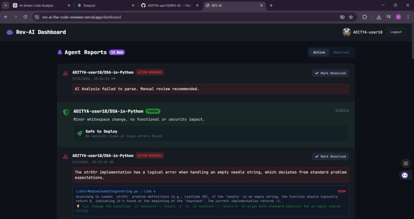 REV-AI----The-Code-Reviewer – screenshot 5