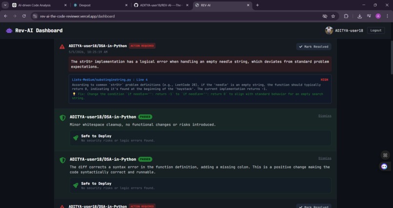 REV-AI----The-Code-Reviewer – screenshot 6
