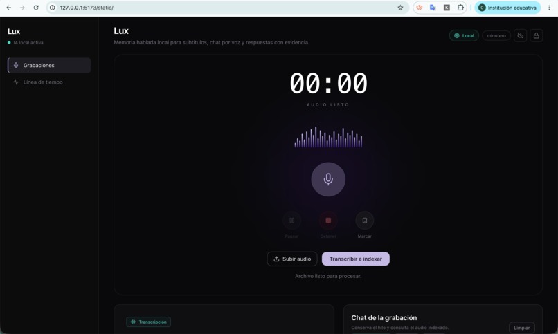 Lux – screenshot 1