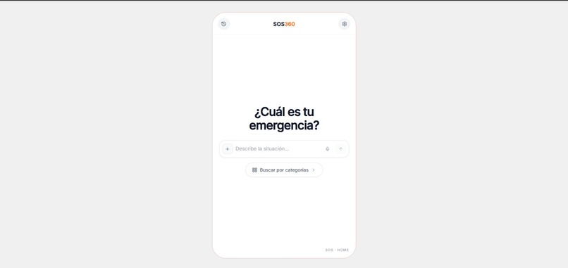 SOS360 – screenshot 1